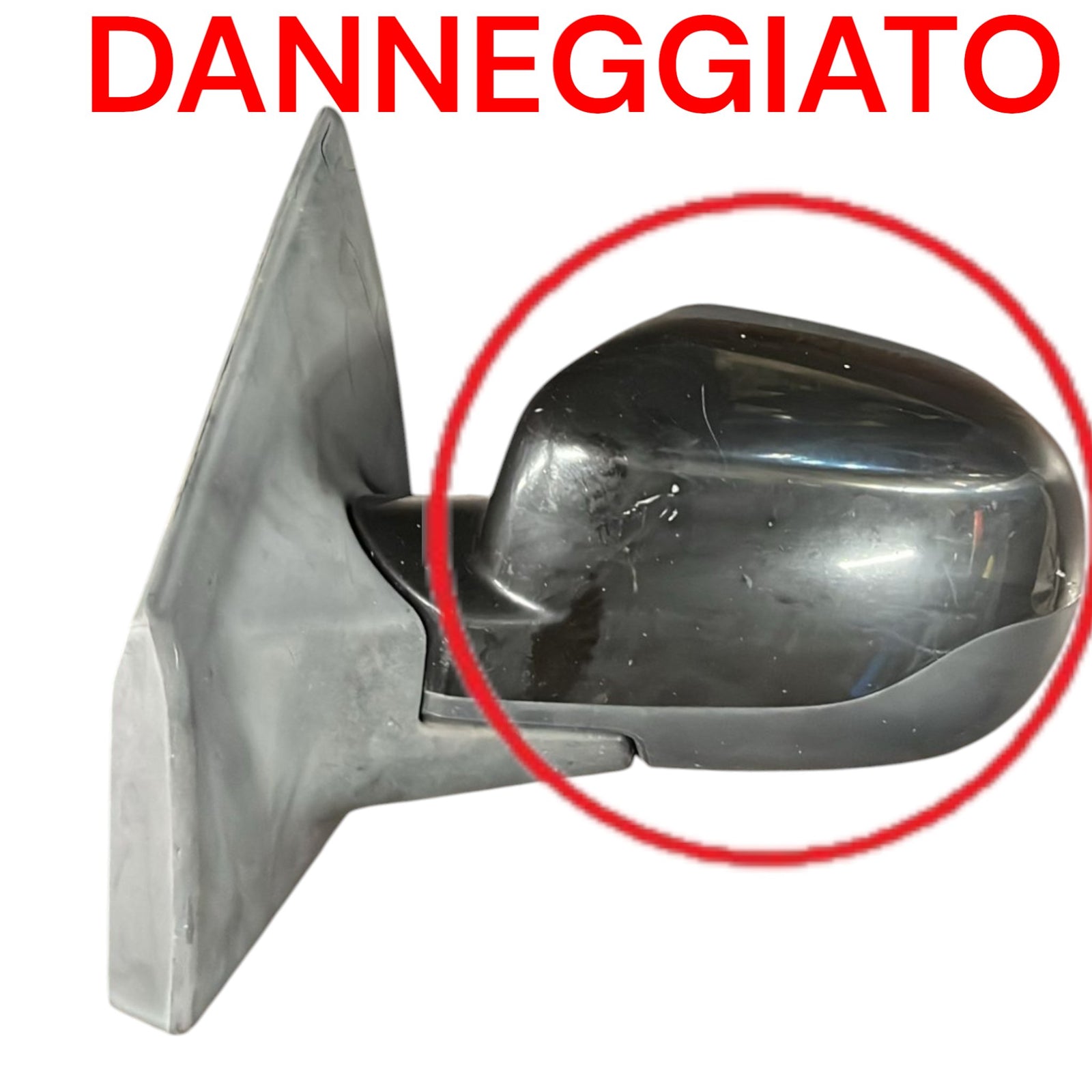 Specchio / Specchietto Anteriore Sinistro Manuale Renault Clio III cod:82008 - 02083 (2005 >2013) - F&P CRASH SRLS - Ricambi Usati