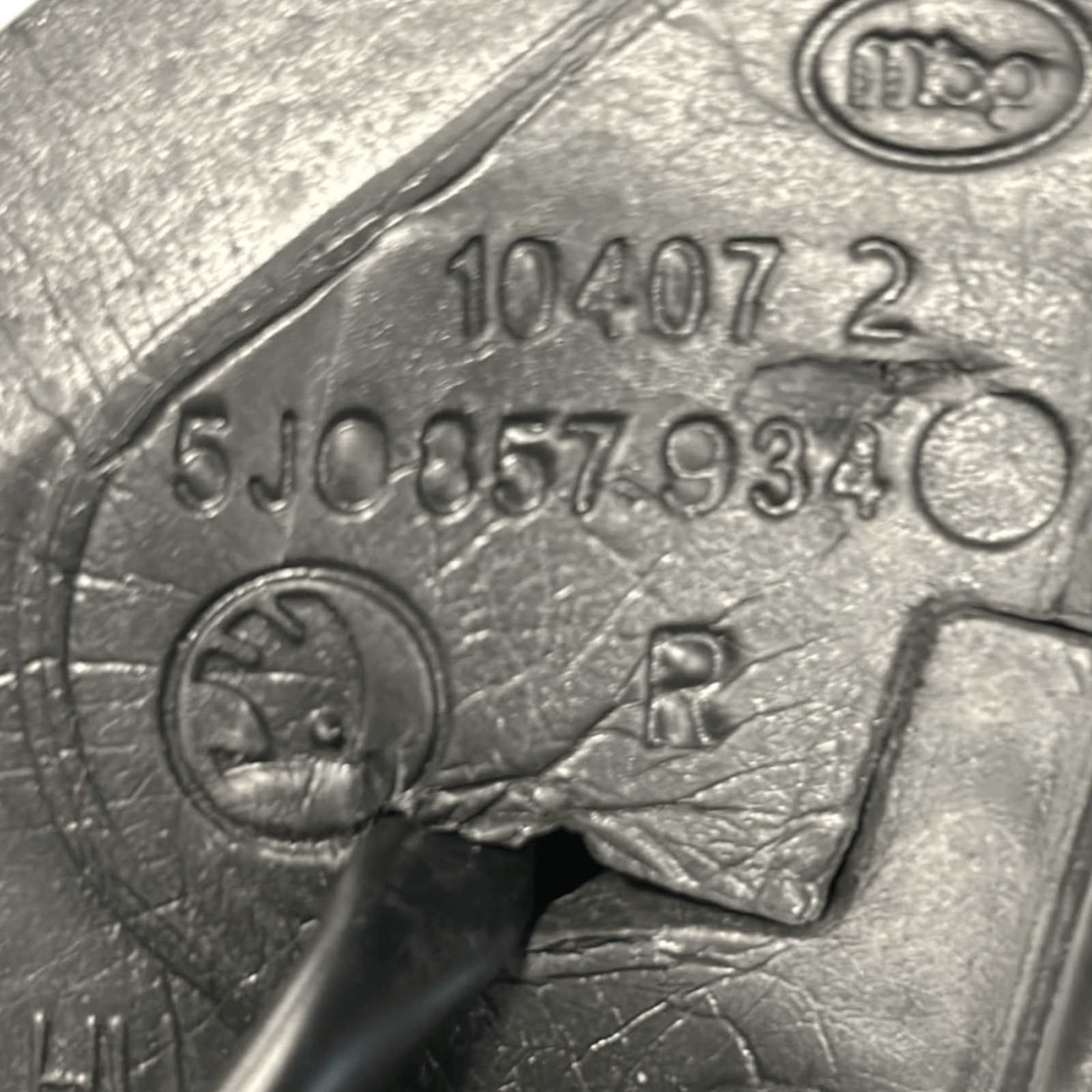 Specchio / Specchietto Elettrico Retrovisore Esterno Destro 5 Pin Skoda Fabia II (2007 > 2014) cod:5J0857934 - F&P CRASH SRLS - Ricambi Usati