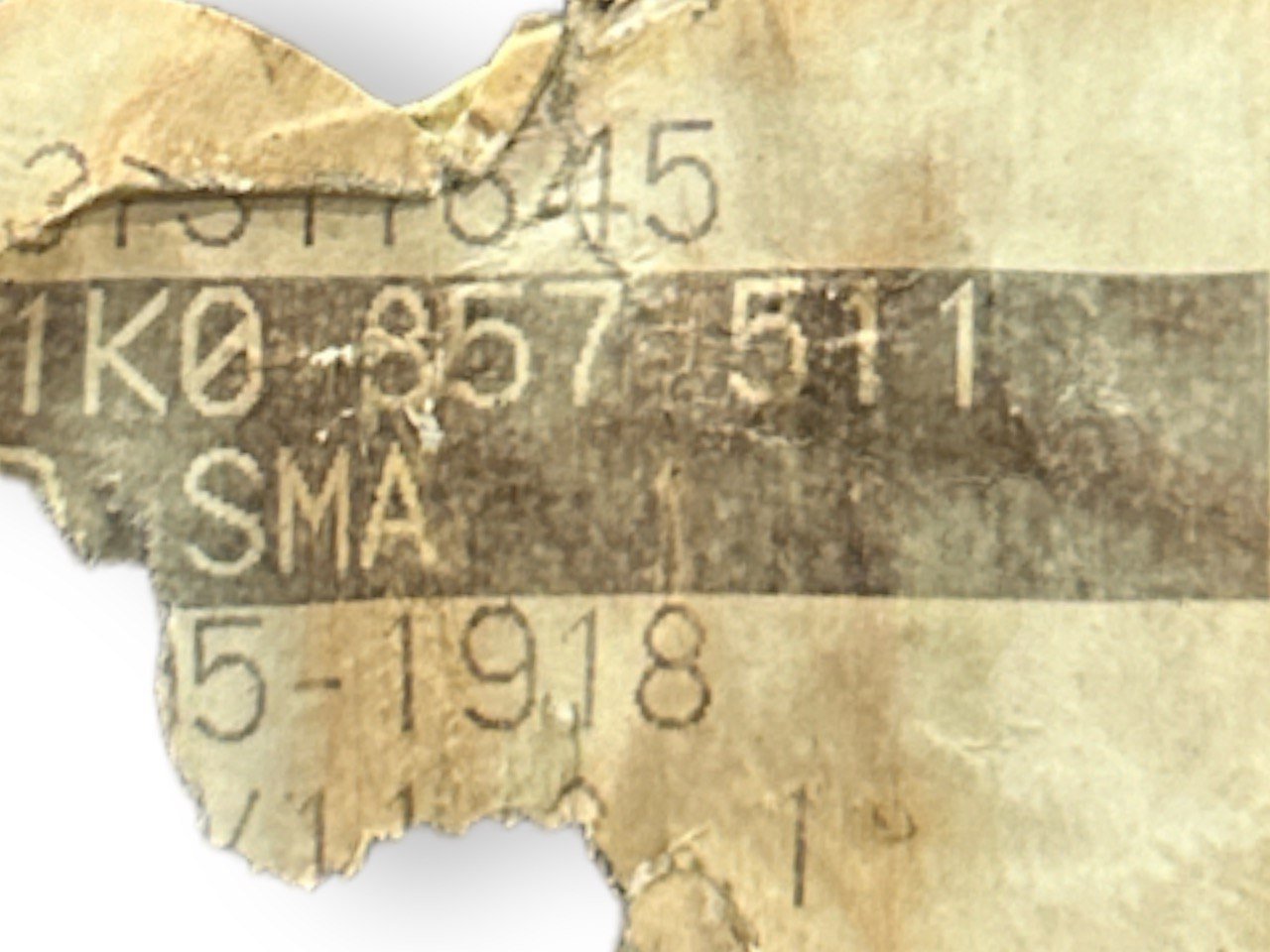 Mirror / Interior Rear View Mirror Center Volkswagen Golf VI (2008 - 2012) code . 1K0857511 - F&P CRASH SRLS - Used Parts