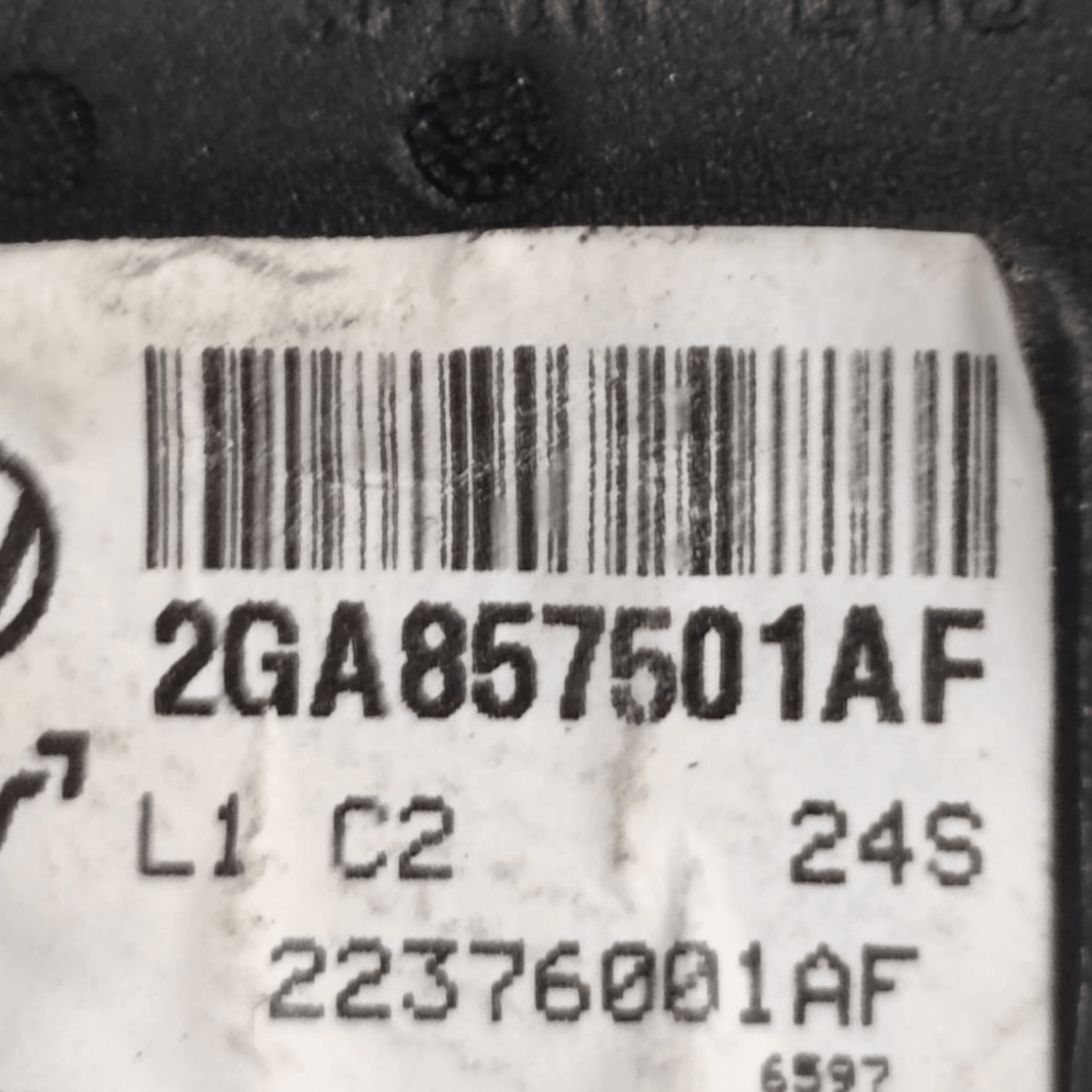 Left Mirror / Small Mirror Volkswagen T - Roc CODE: 2GA857501AF (2017>) - F&P CRASH SRLS - Used Parts