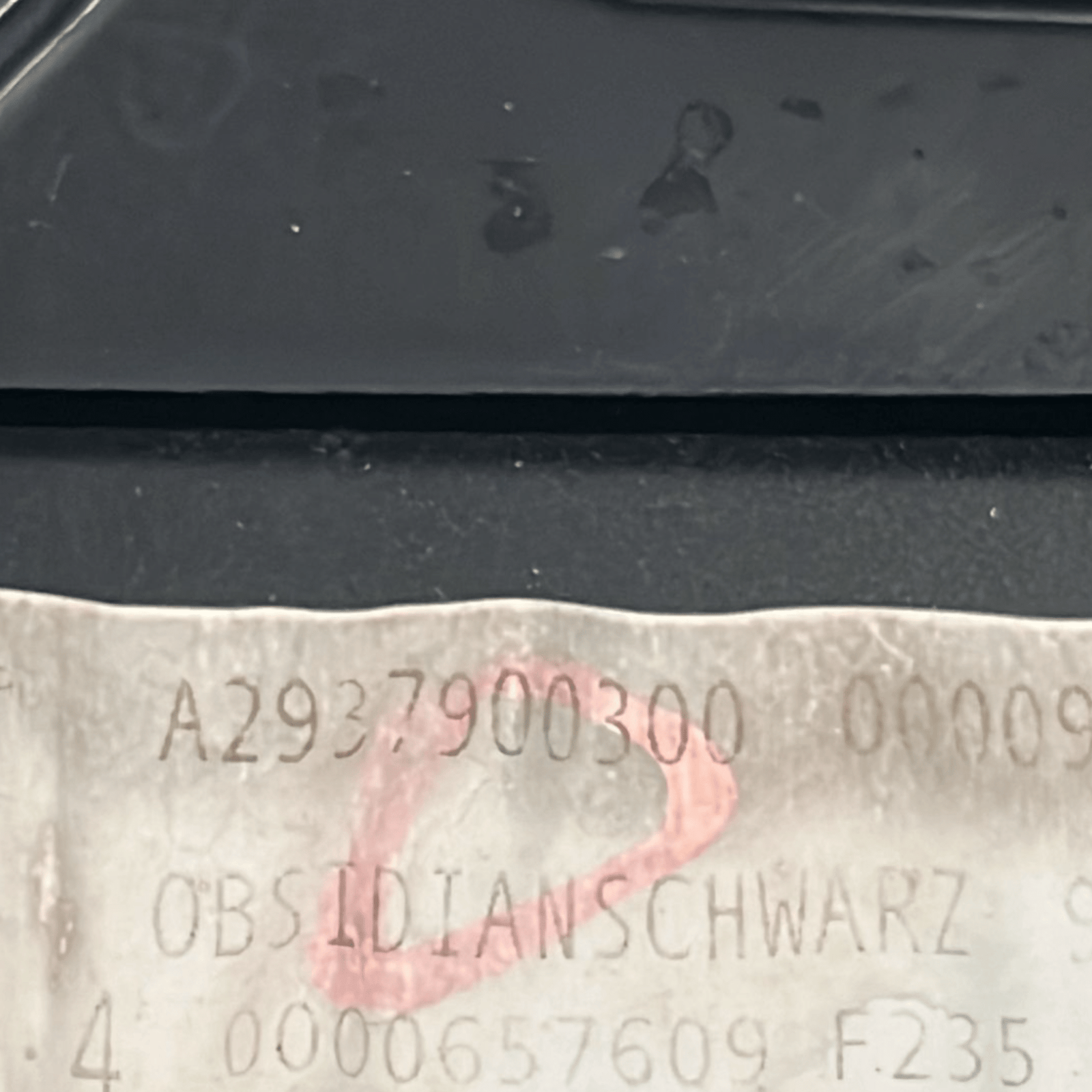 Spoiler/alettone posteriore originale con stop led Mercedes - EQC 400 AMG cod.A2937900300 (2019 - >) - F&P CRASH SRLS - Ricambi Usati