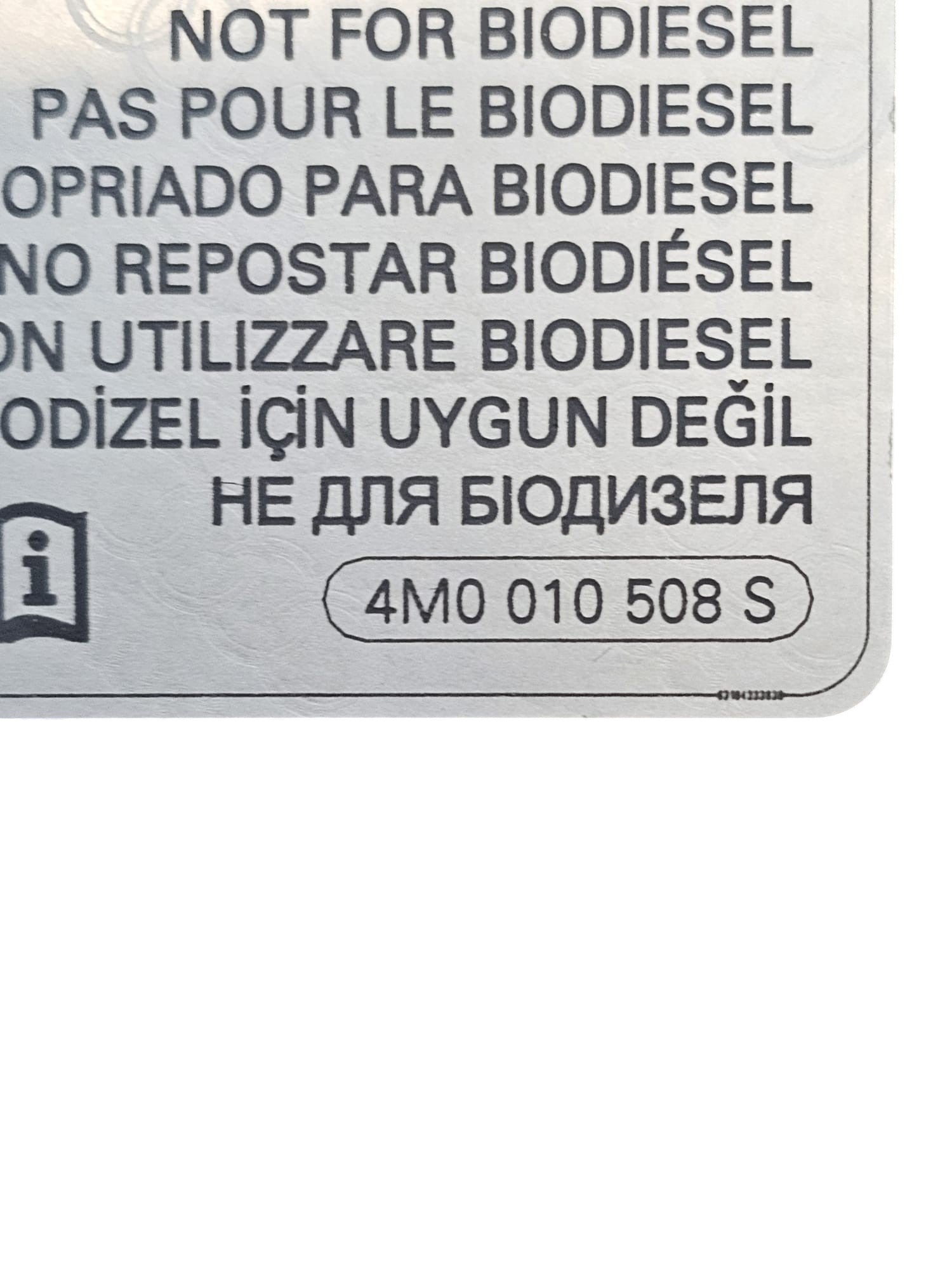 Sportello / Tappo Carburante Audi Q5 FY Cod:4M0010508S (2017 - >) - F&P CRASH SRLS - Ricambi Usati