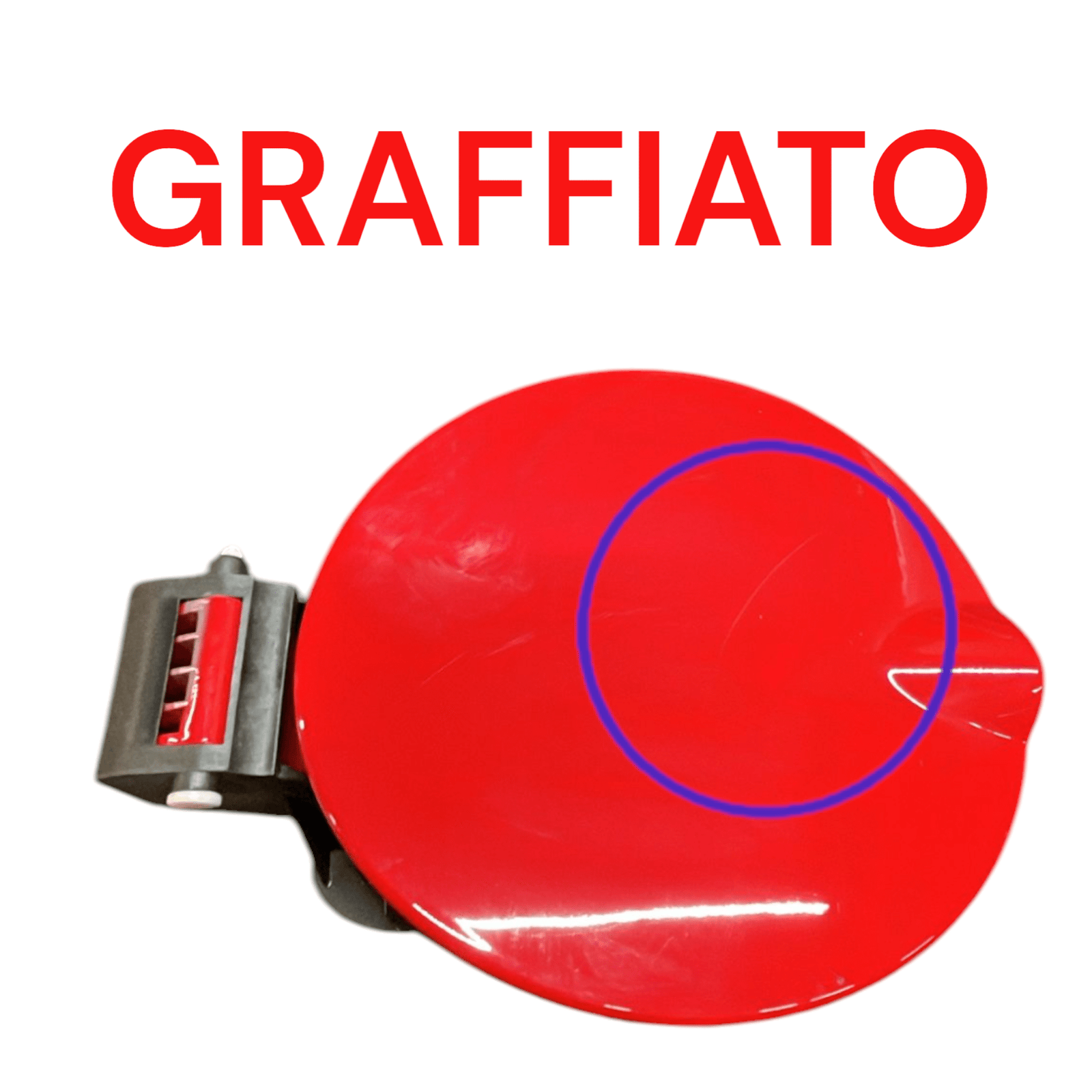 Sportello / Tappo Carburante Fiat 500 Abarth cod:FS0245S1 (2008 >) - F&P CRASH SRLS - Ricambi Usati