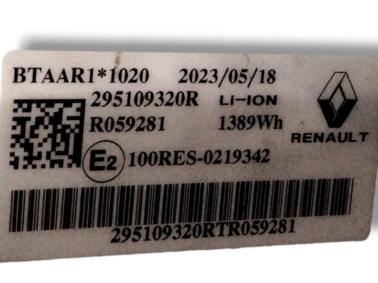 Hybrid Battery Pack Group Renault Clio V 1.6 petrol (2019>) code.295109320R - F&P CRASH SRLS - Used Parts