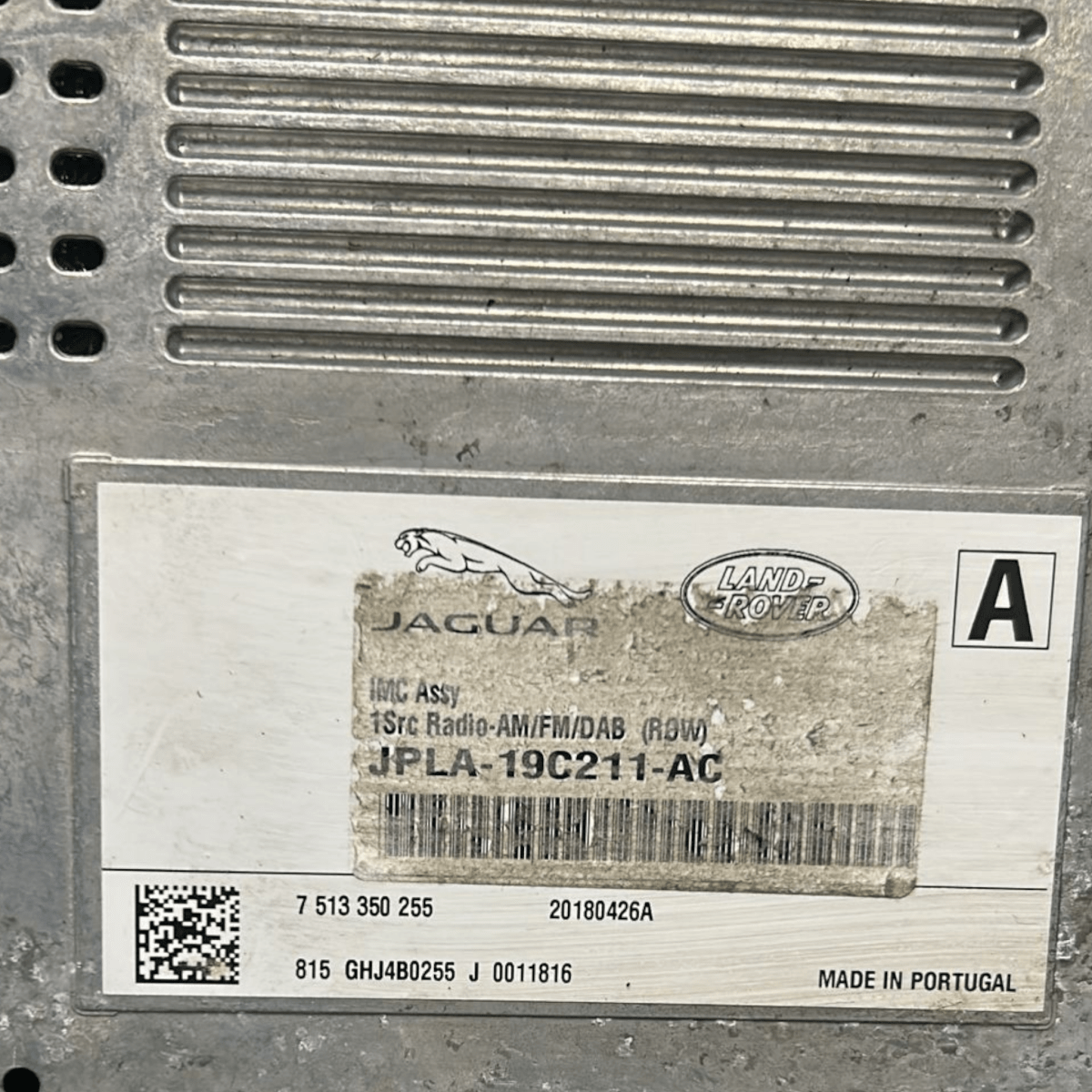 Stereo / autoradio range rover sport l494 cod:jpla - 19c211 - ac (2018 > 2022) - F&P CRASH SRL - Ricambi Usati