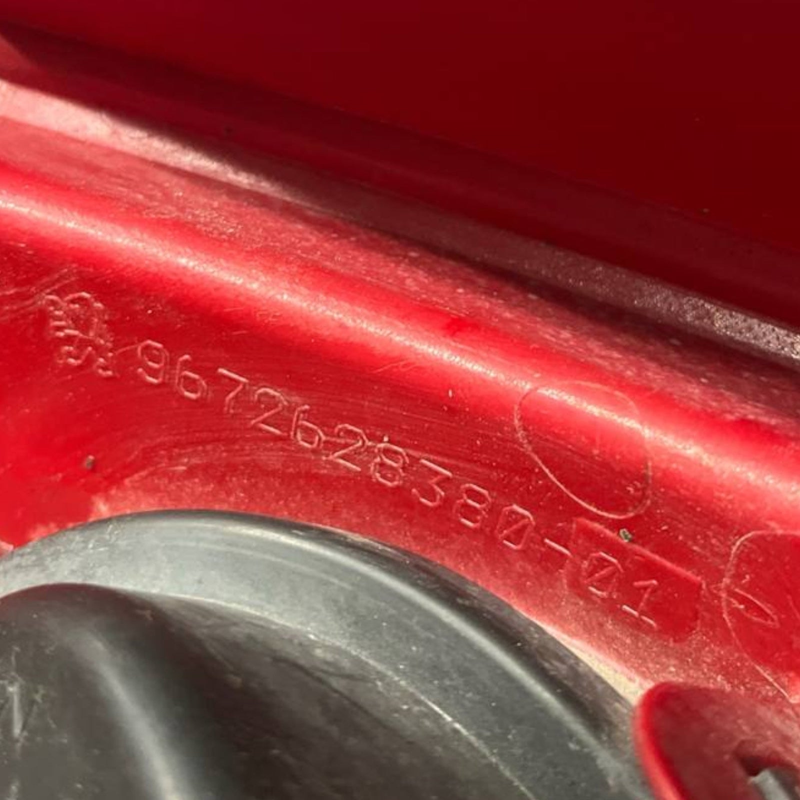 Stop / Halogen rear light right (dx) Peugeot 208 I 5 Doors (2012 to 2015) cod: 9672628380 - 01 - F&P CRASH SRLS - Used Parts