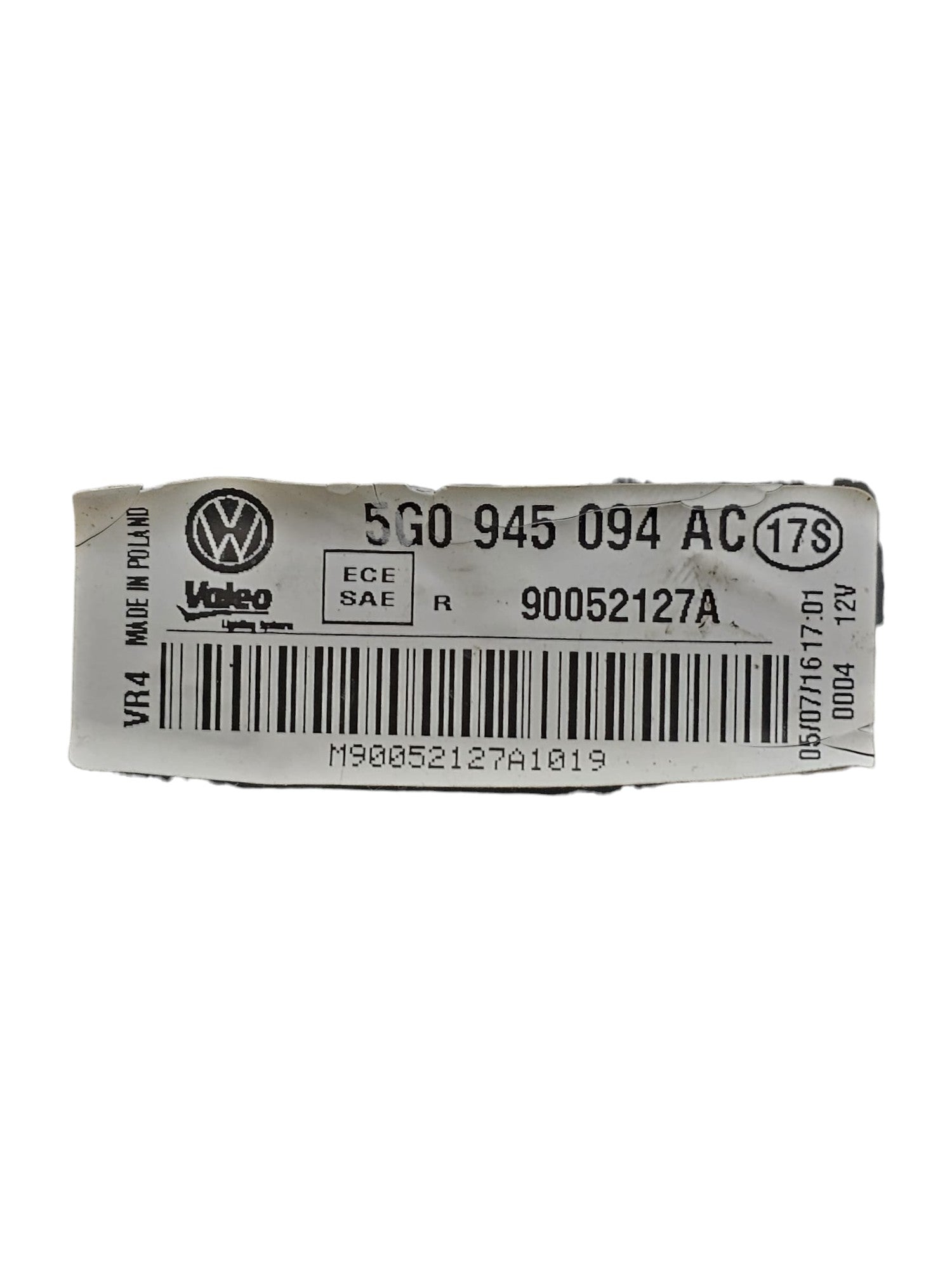 Stop / Halogen Rear Interior Light Right Volkswagen Golf VII Code:5G0945094AC (2012 - 2019) - F&P CRASH SRLS - Used Parts