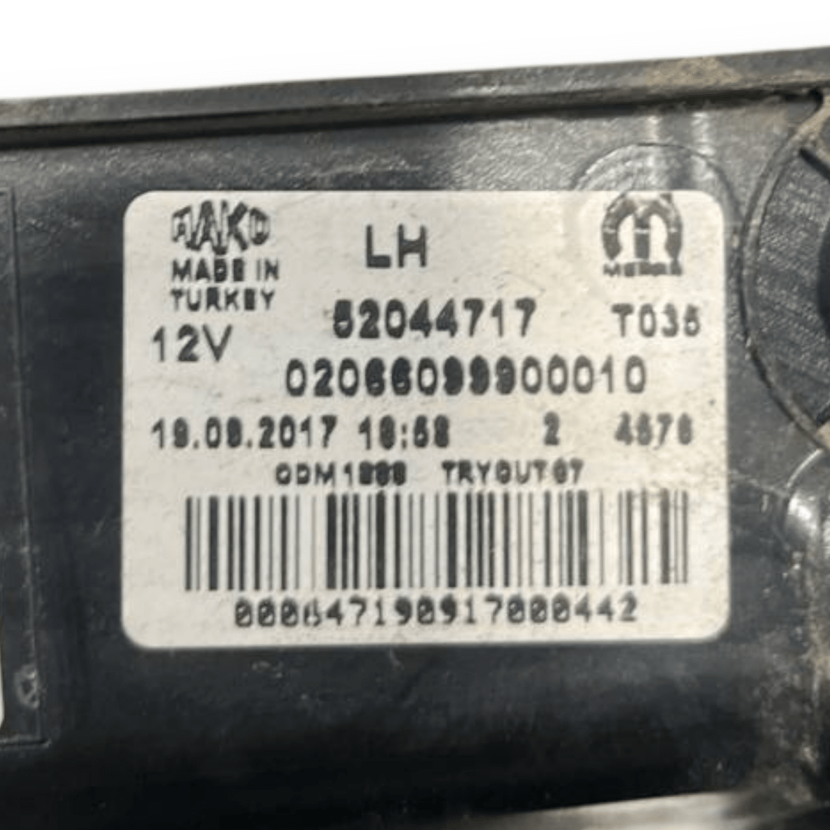 Stop / Fanale Alogeno posteriore sinistro (sx) Fiat Doblò II (2009 al 2022) cod: 52044717 - F&P CRASH SRL - Ricambi Usati