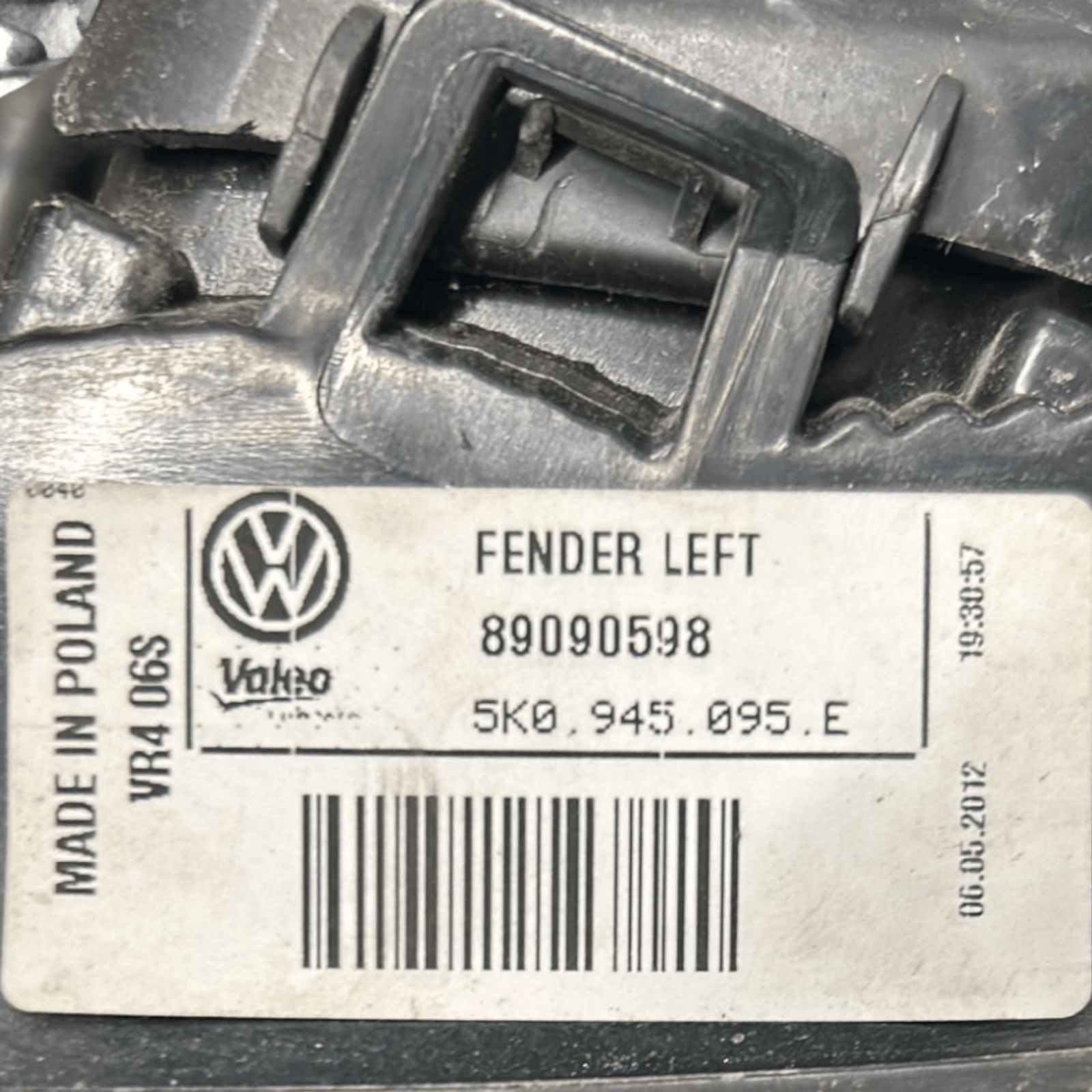 Stop / Halogen Tail Light Left Volkswagen Golf VI code:89090598 (2008 > 2021) - F&P CRASH SRLS - Used Parts