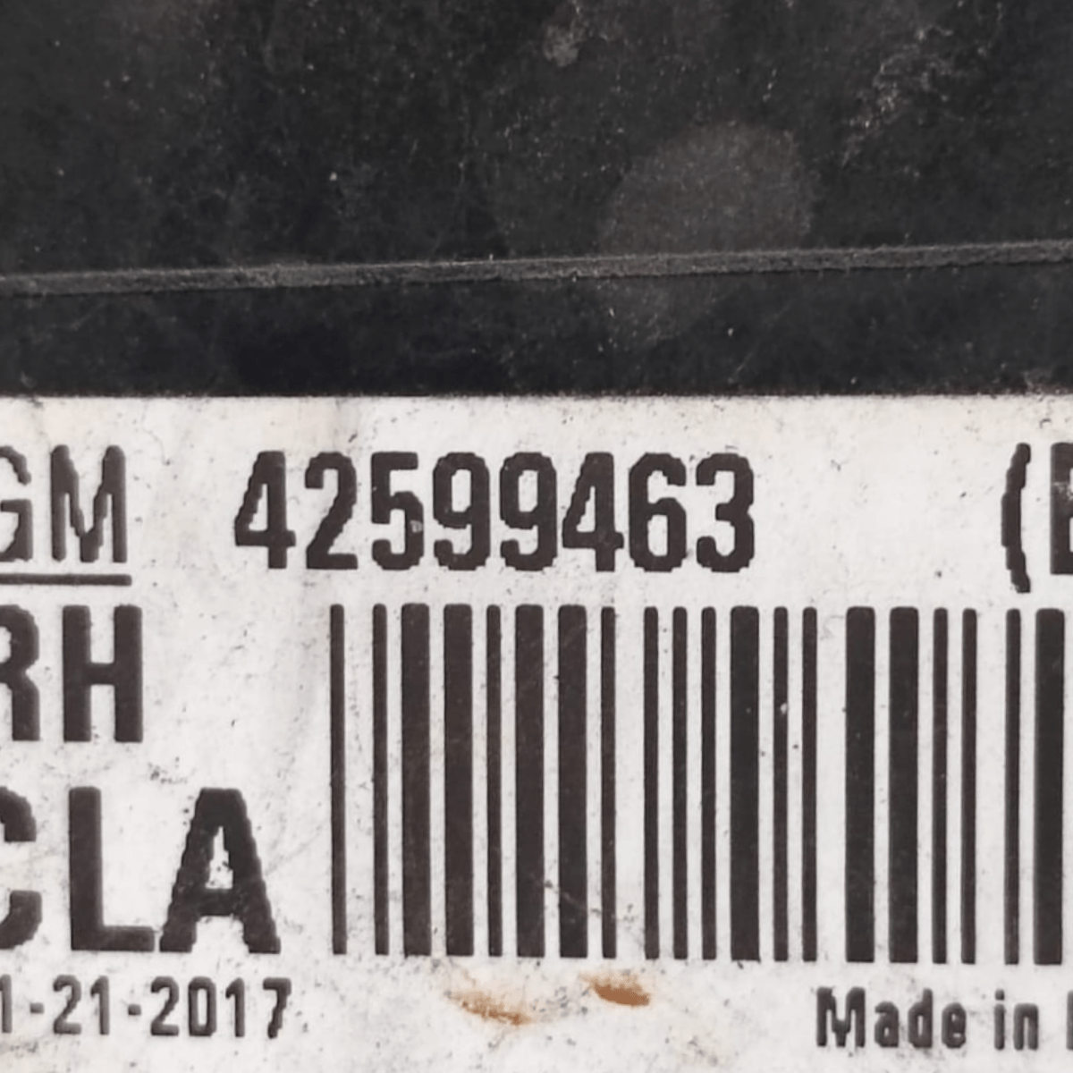 Stop / right tail light opel mokka x code: 42599463 (2012 - 2019) - F&P CRASH SRLS - Used Parts