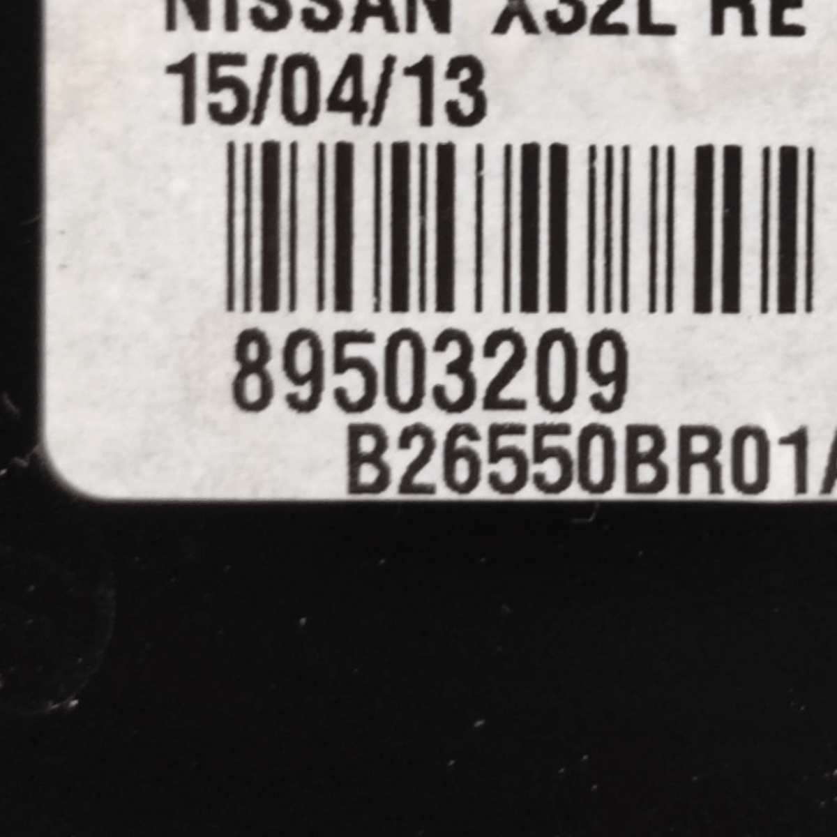 Stop / fanale interno destro nissan qashqai (j10) cod: 89503209 (2006 - 2014) - F&P CRASH SRLS - Ricambi Usati
