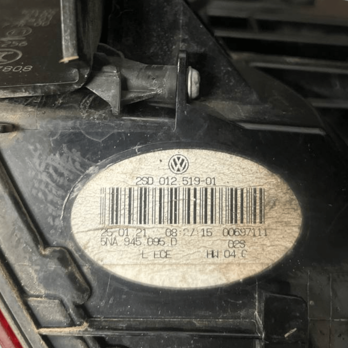 Stop / Left rear LED light (sx) Volkswagen AD (2016 to 2023) code: 5NA945095D - F&P CRASH SRLS - Used Parts