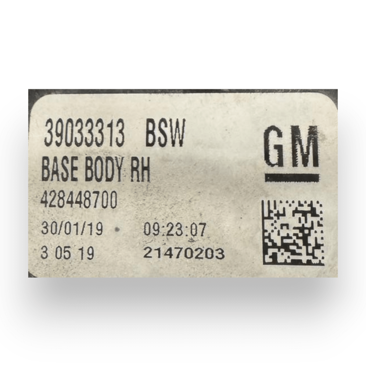 Stop / fanale posteriore destro (dx) Opel Zafira C cod.39033313 (2011 - 2019) - F&P CRASH SRL - Ricambi Usati