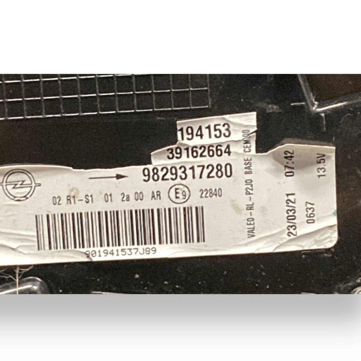 stop / right rear light opel corsa f code:9829317280 (2019 - ) - F&P CRASH SRLS - Used Parts