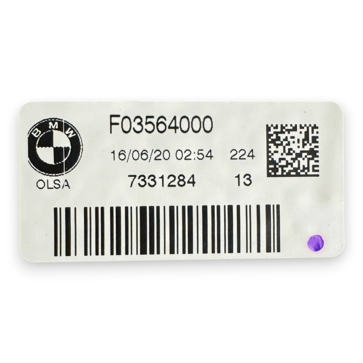 Stop / fanale posteriore interno destro (dx) BMW X4 F26 cod.F03564000 (2014 - 2018) - F&P CRASH SRL - Ricambi Usati
