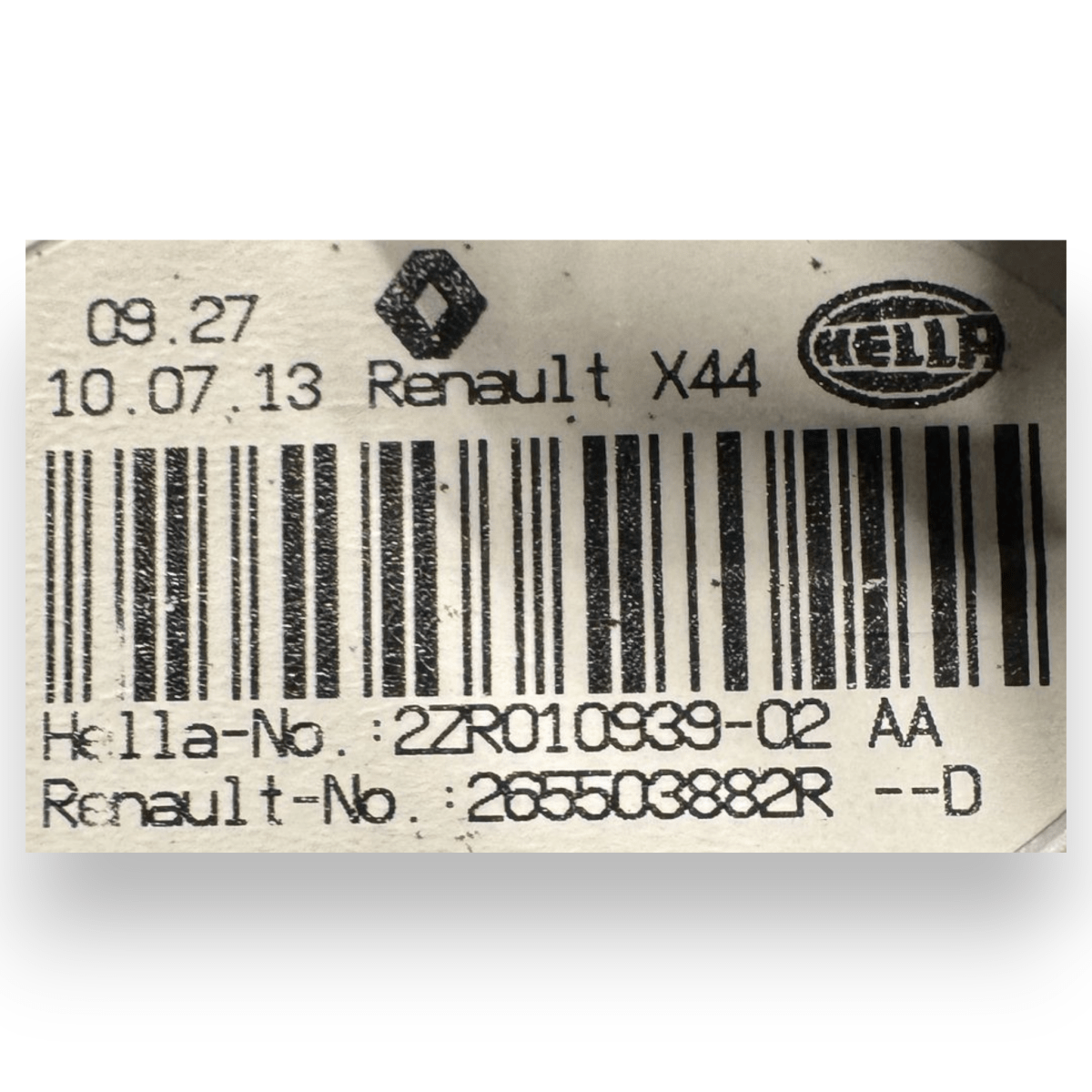 Stop / fanale posteriore interno destro (dx) Renault Twingo II cod.265503882R (2011 - 2014) - F&P CRASH SRL - Ricambi Usati
