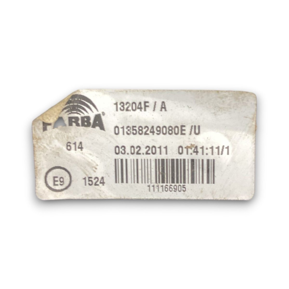 Stop posteriore destro fiat fiorino cod . 01358249080 (2007 >) - F&P CRASH SRL - Ricambi Usati