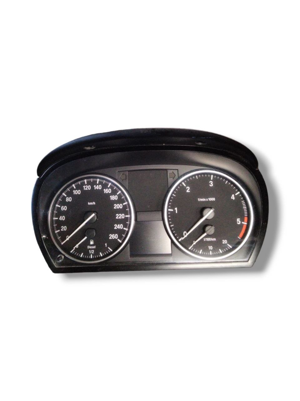 Speedometer / Bmw Series 3 E90 2.0 Diesel(2005 - 2013)cod.9166846 - 03 - 1025350 - 86 Instrument panel / Tachometer - F&P CRASH SRLS - Used Parts