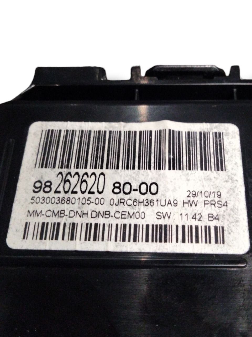 Speedometer Citroen C5 Aircross 1.2 petrol (2017 - 2021) cod.982626208000 / odometer / instrument panel - F&P CRASH SRLS - Used Parts