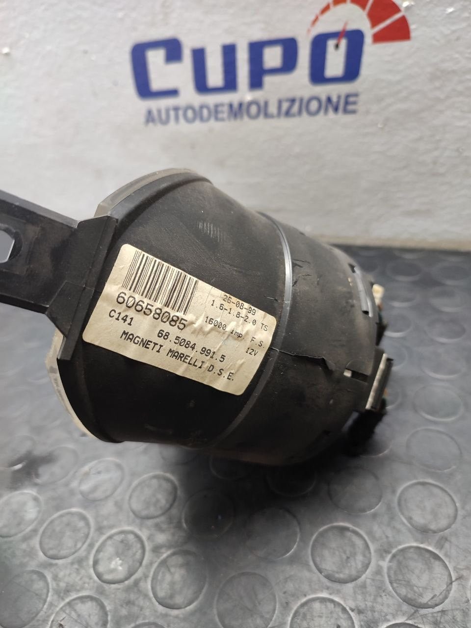 Speedometer / Odometer Alfa Romeo 156 1.6 twin spark code 60658085 - F&P CRASH SRLS - Used Parts