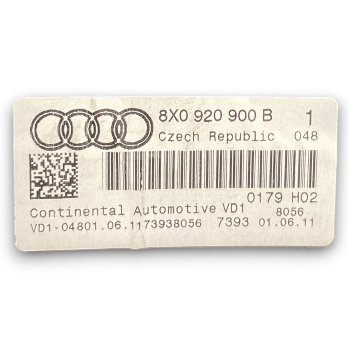 Tachimetro / contachilometri Audi a1 cod . 8x0920900 1.6 diesel (2010 > 2018) - F&P CRASH SRL - Ricambi Usati