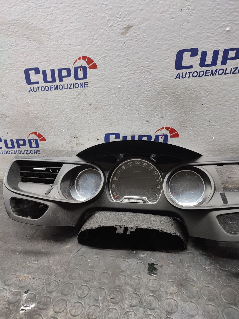 Tachimetro Contachilometri Citroen C5 2.0 hdi cod 9666330580 - F&P CRASH SRLS - Ricambi Usati