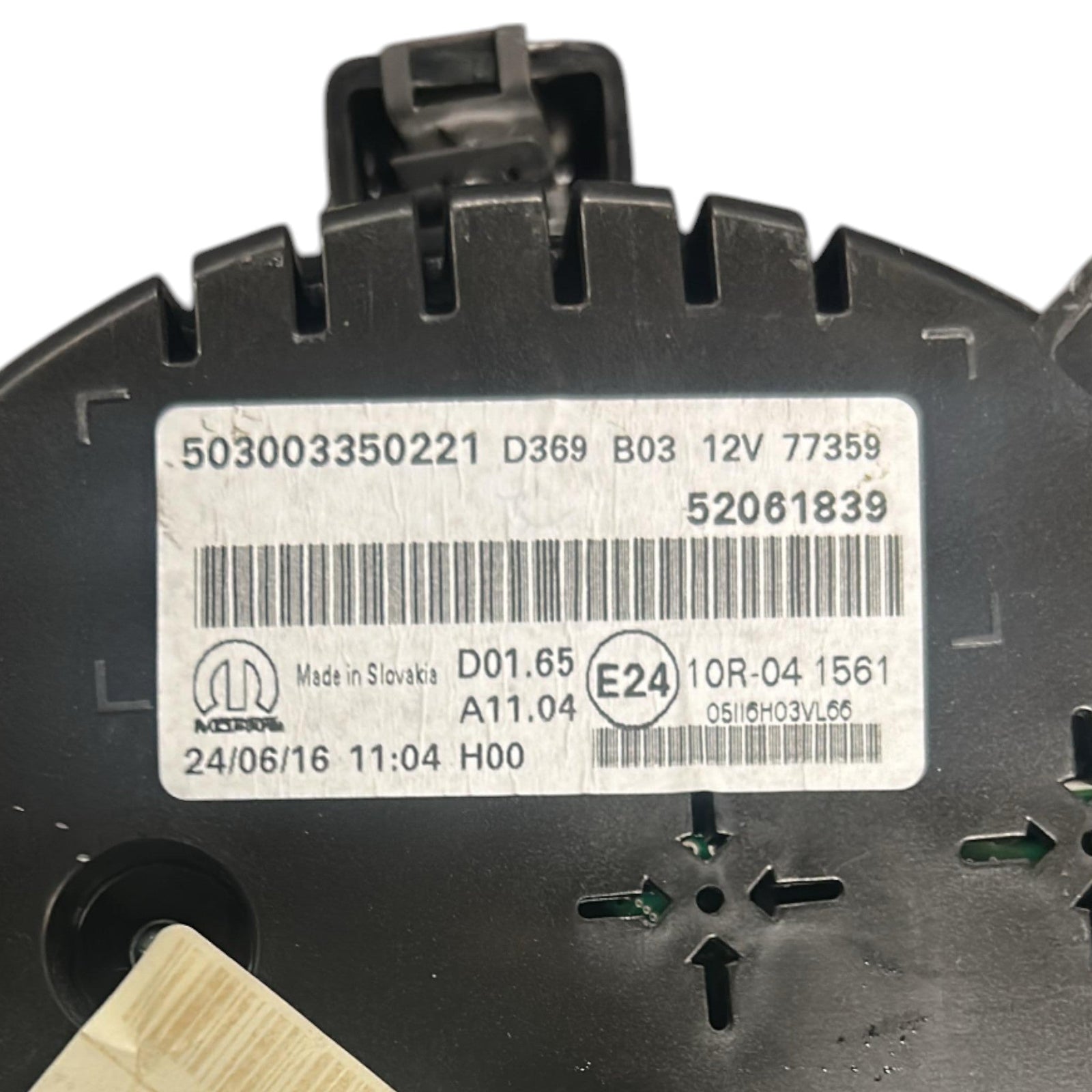 Speedometer / Odometer Fiat 500 X cod.503003350221 1.6 Diesel (2014 > ) - F&P CRASH SRLS - Used Parts