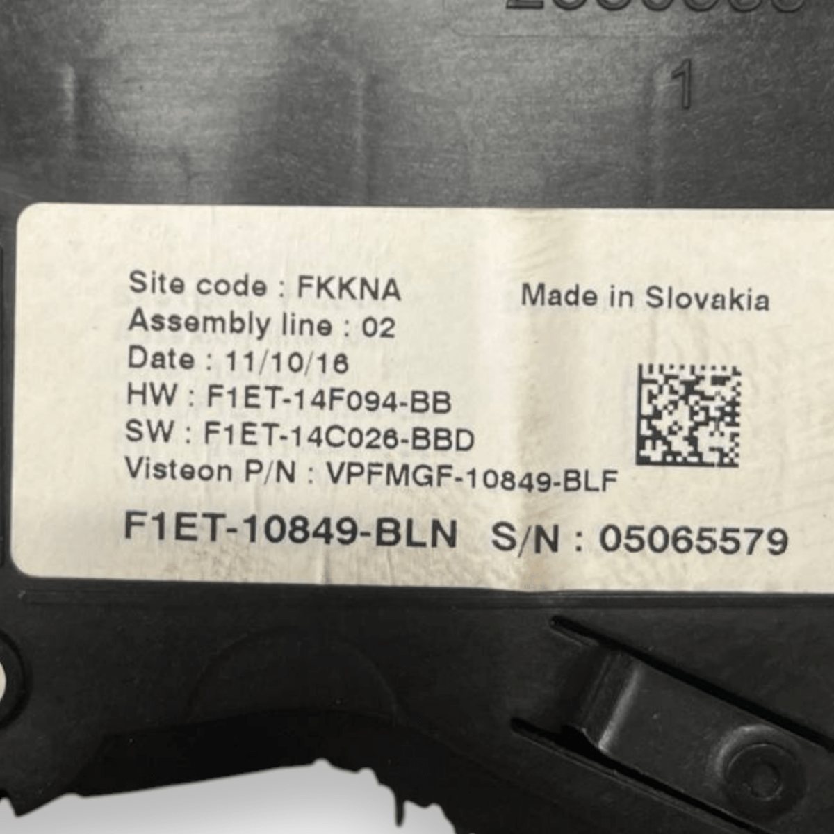 Speedometer / Odometer Ford Focus III 1.5 Diesel (2011 to 2018) code: F1ET - 14F094 - BB - F&P CRASH SRLS - Used Parts