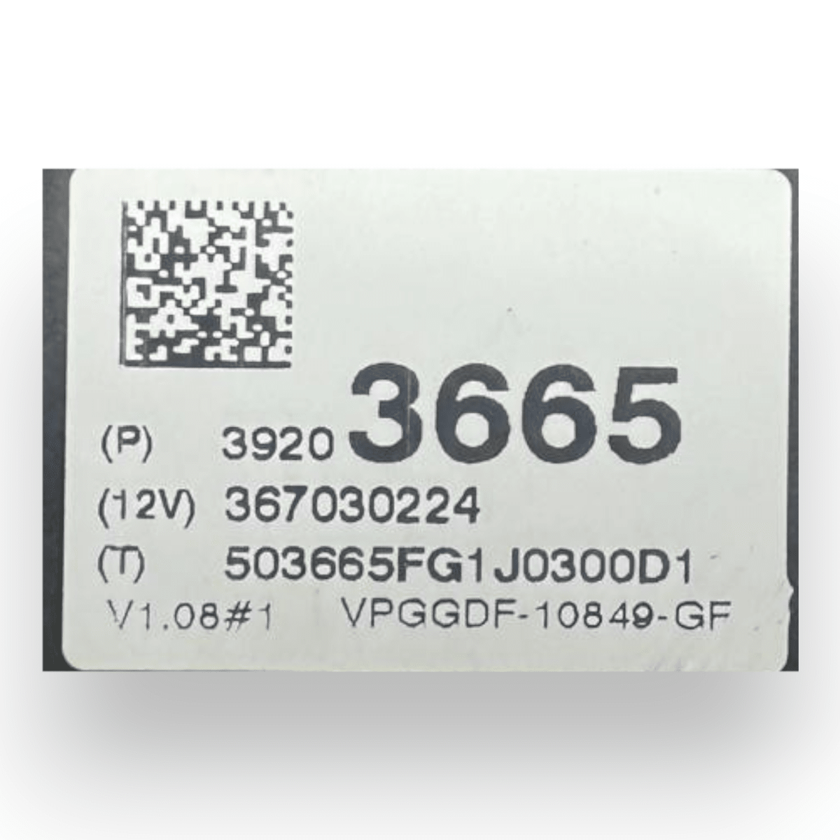 Tachimetro / contachilometri Opel Mokka X 1.6 diesel cod.39203665 (2016 - 2019) - F&P CRASH SRL - Ricambi Usati