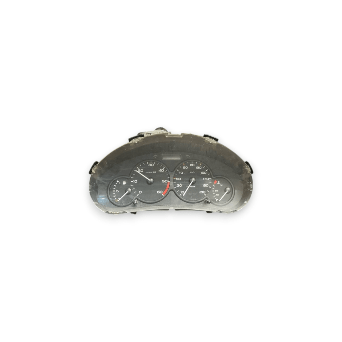 Tachimetro / Contachilometri Peugeot 206 2.0 Diesel (1998 al 2012) cod: 9648836380 - F&P CRASH SRL - Ricambi Usati