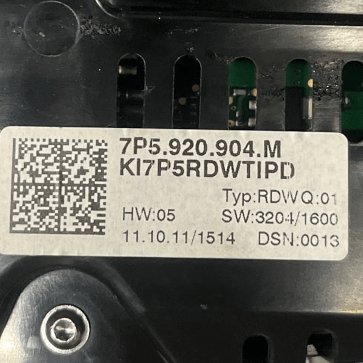 Speedometer / Odometer Porsche Cayenne II 92A 3.0 Diesel (2010 to 2017) code: 7P5920904M - F&P CRASH SRLS - Used Parts