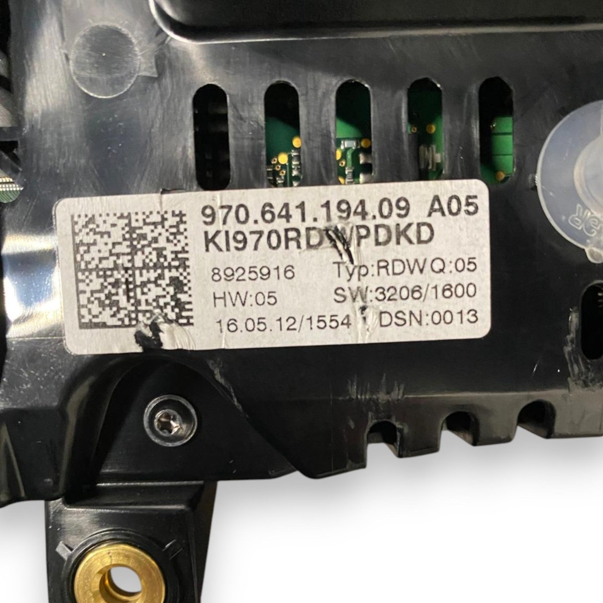 Speedometer / odometer Porsche Panamera I 970 3.0 Diesel (2009 - 2016) Code: 97064119409 - F&P CRASH SRLS - Used Parts