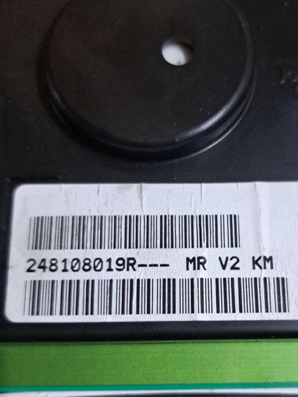 Speedometer / Odometer / Instrument Panel Dacia Sandero 1.5 Petrol (2017) CODE:248108019R - F&P CRASH SRLS - Used Parts
