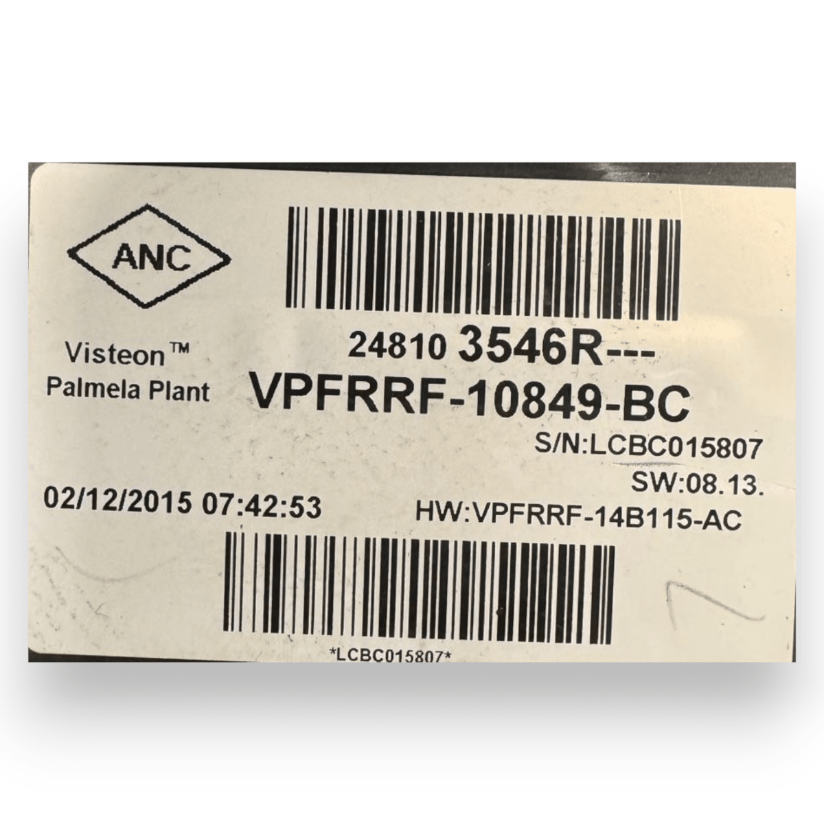 Tachimetro / contachilometri Renault Clio IV 1.5 diesel cod.248103546R (2012 - 2019) - F&P CRASH SRL - Ricambi Usati