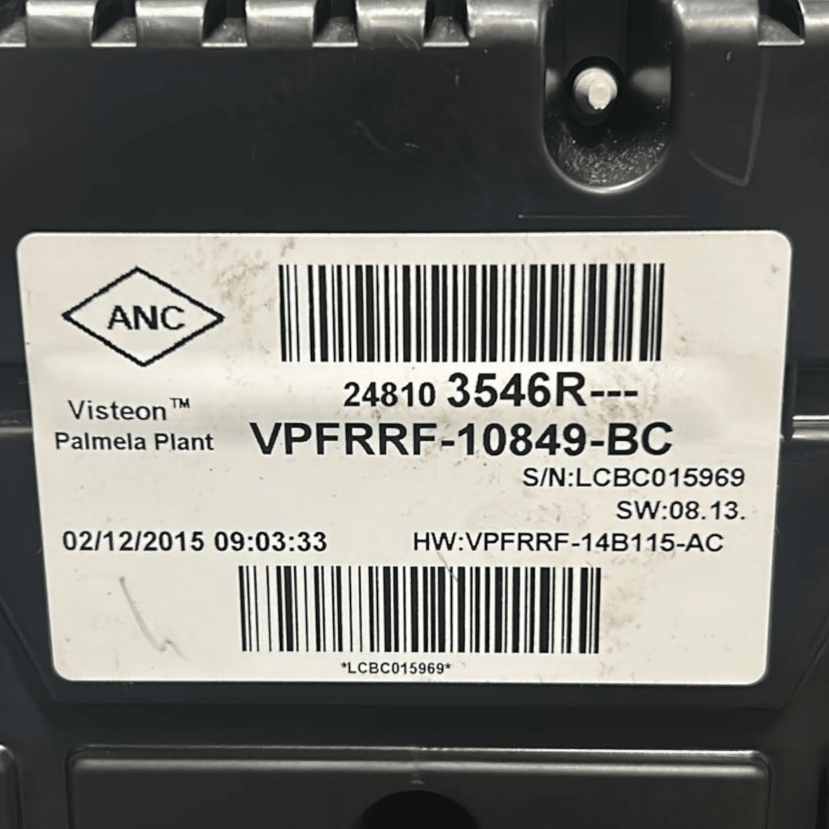Tachimetro / contachilometri renault clio iv 1.5 diesel cod:248103546r (2012 > 2021) - F&P CRASH SRL - Ricambi Usati