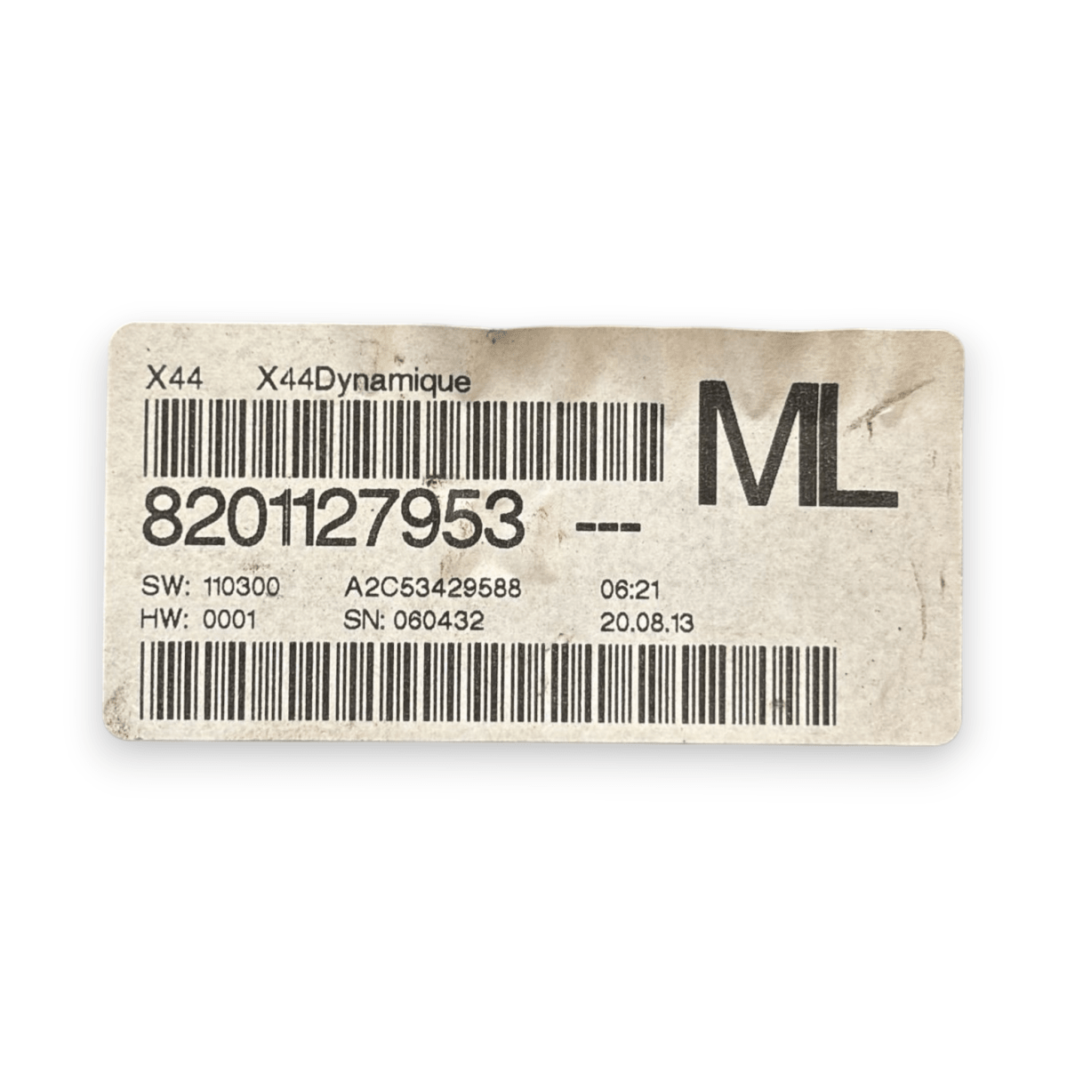 Tachimetro / contachilometri renault twingo 1.2 benzina cod:8201127953 (2007 - 2014) - F&P CRASH SRL - Ricambi Usati