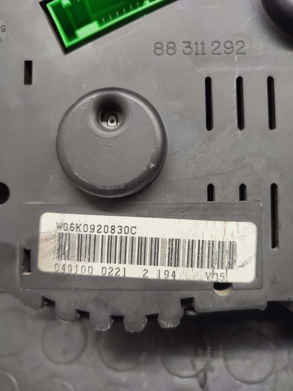 Speedometer / Odometer Seat Cordoba 1.9 sdi (1997) code w06k0920830c - F&P CRASH SRLS - Used Parts