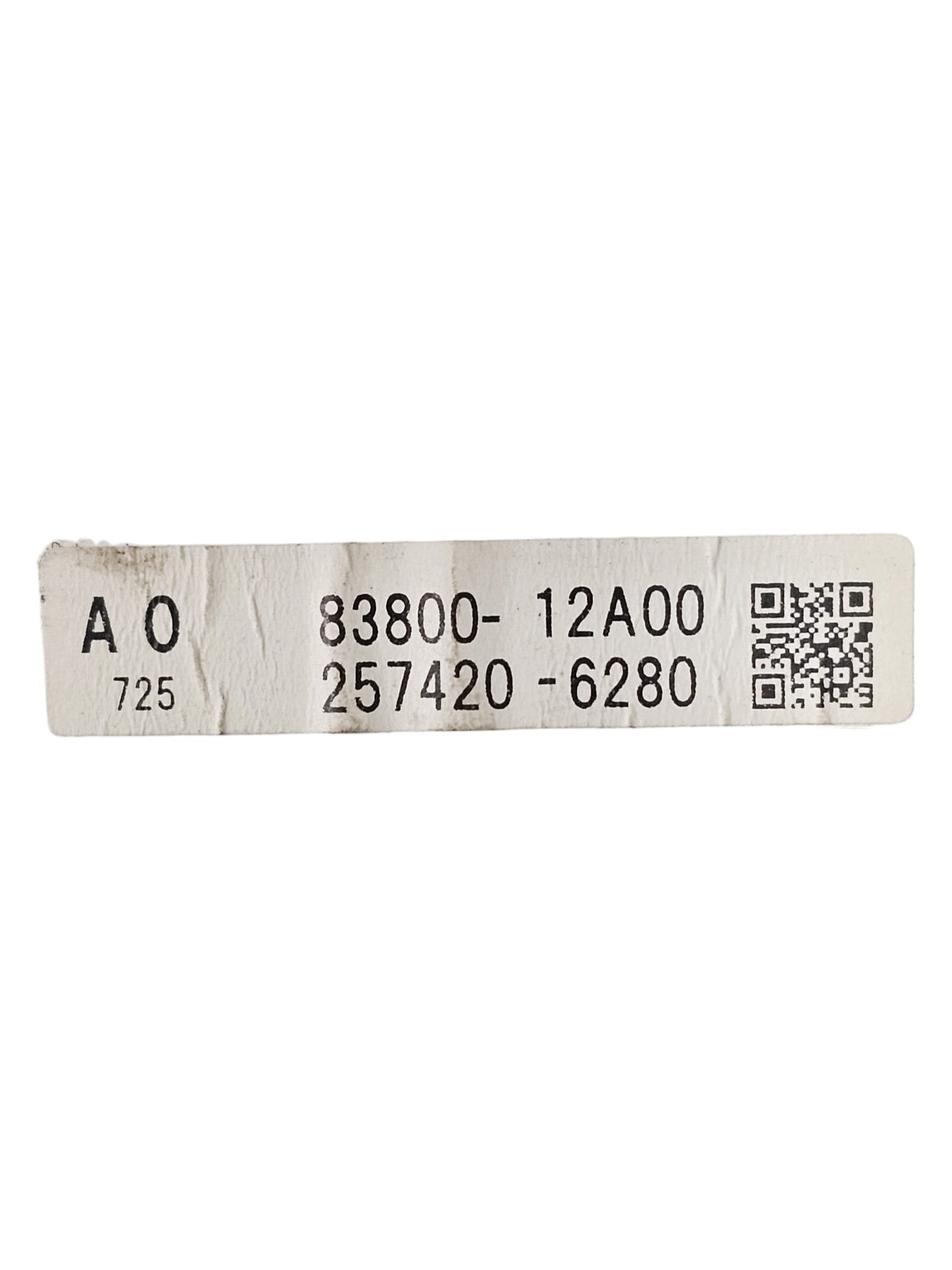 Speedometer / Odometer Toyota Corolla E120 1.4 Diesel Code:83800 - 12A00 (2000 - 2007) - F&P CRASH SRLS - Used Parts