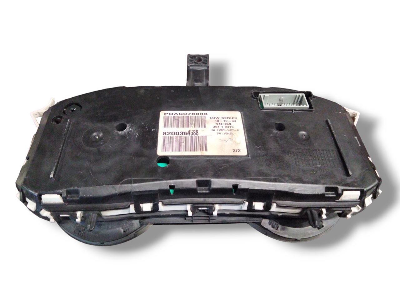 Renault Megane II 1.9 diesel speedometer (2002 - 2010) cod.8200364588 / Odometer / Instrument Panel - F&P CRASH SRLS - Used Parts