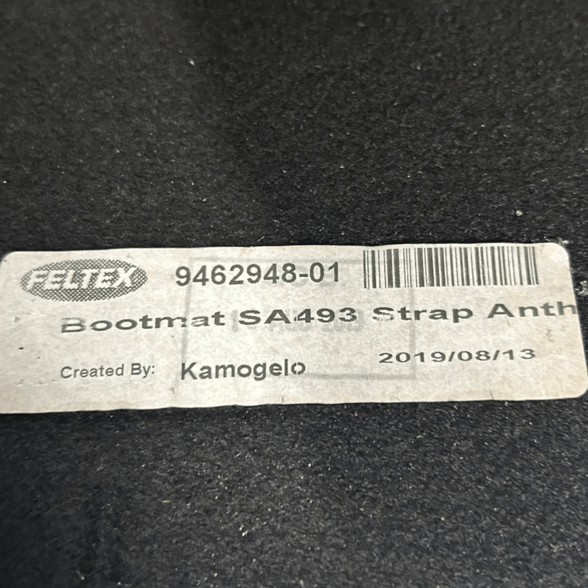 Tappeto / ripiano bmw x3 g01 cod:9462948 - 01 (2017 > 2024) - F&P CRASH SRL - Ricambi Usati