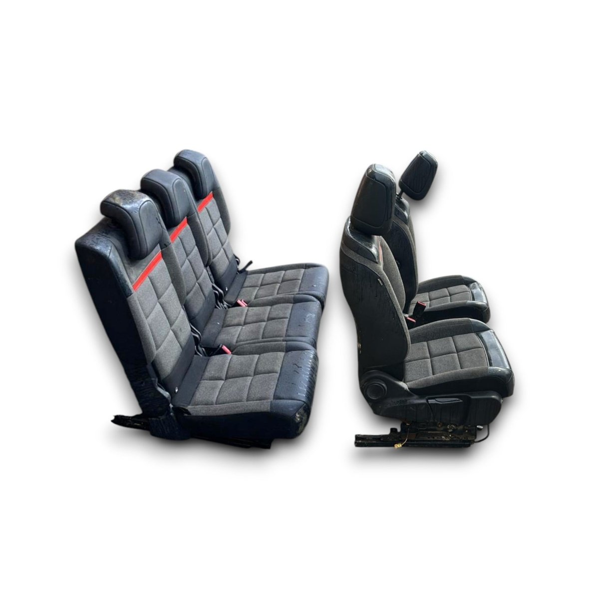 Tappezzeria / sedili Citroen C5 Aircross (2017 > 2025) in stoffa neri e grigi - F&P CRASH SRL - Ricambi Usati