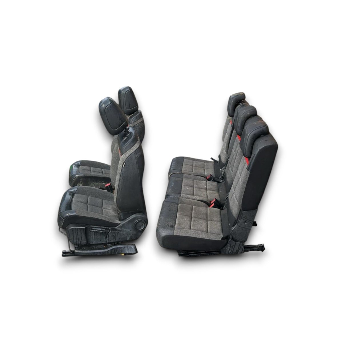 Tappezzeria / sedili Citroen C5 Aircross (2017 > 2025) in stoffa neri e grigi - F&P CRASH SRL - Ricambi Usati