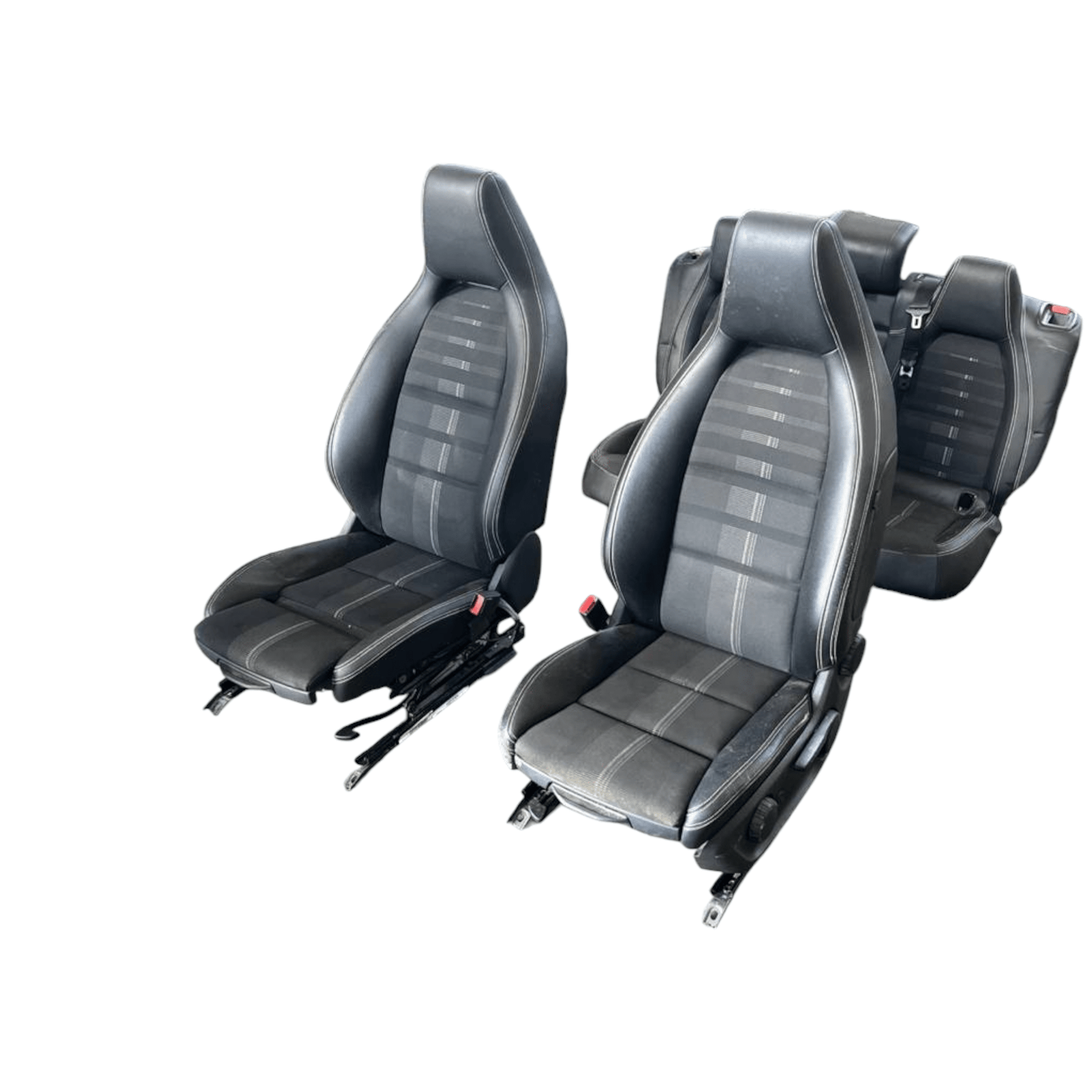 Tappezzeria / sedili completa in misto pelle Mercedes - Benz X156 (2013 - 2019) - F&P CRASH SRLS - Ricambi Usati