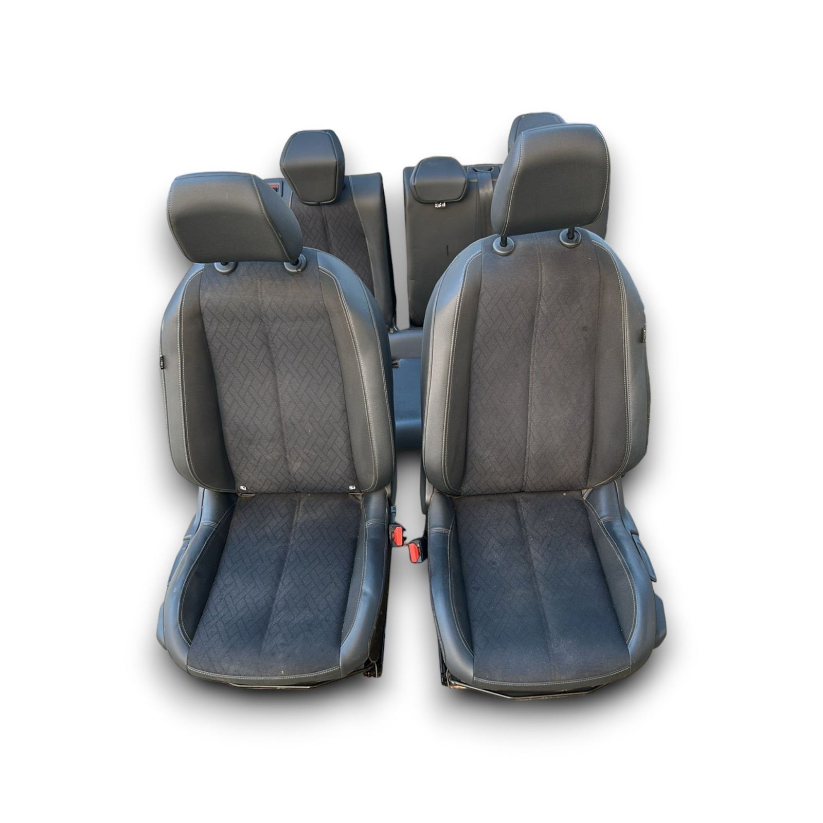 Tappezzeria / sedili completa in stoffa e pelle nera Opel Corsa F (2019 - >) - F&P CRASH SRLS - Ricambi Usati