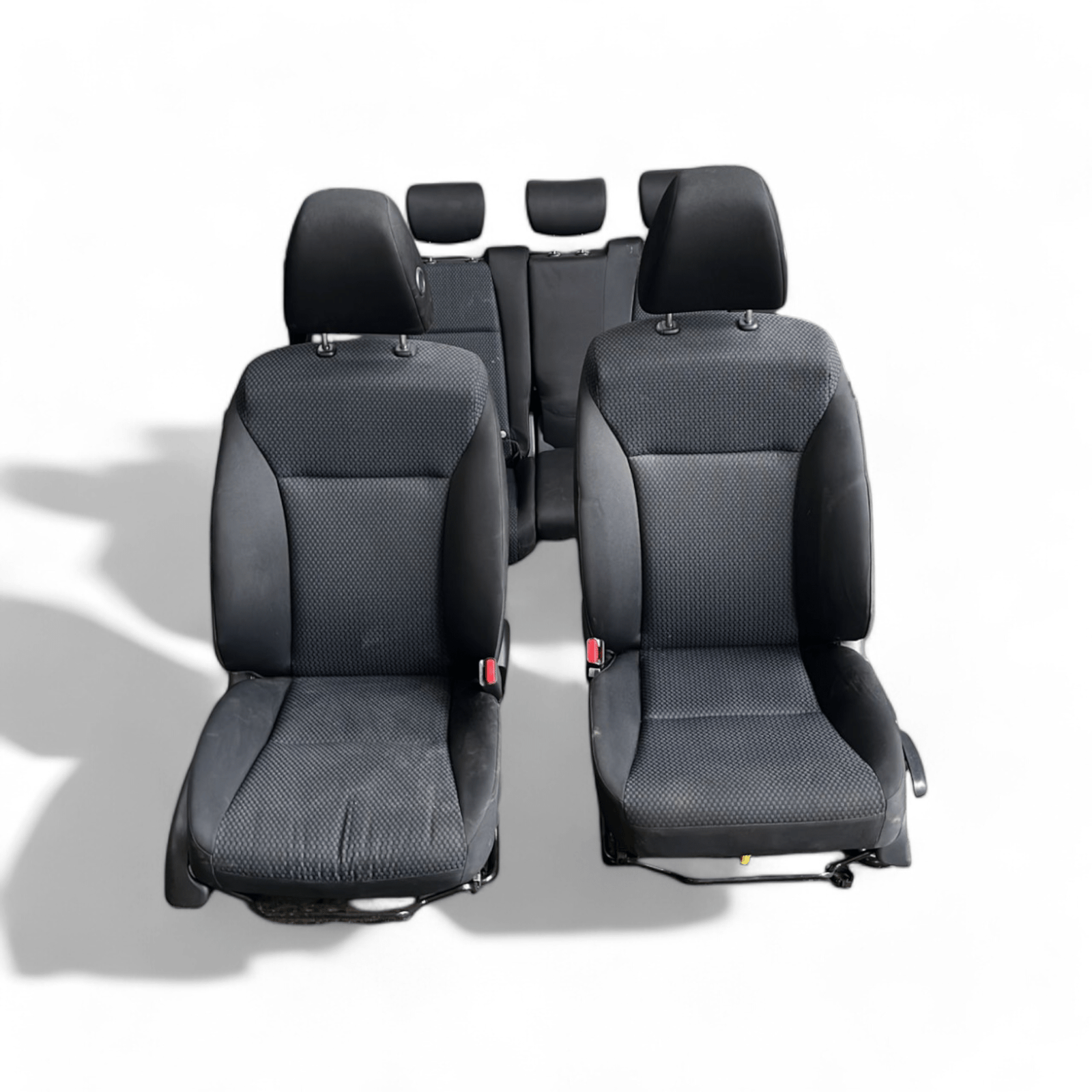 Tappezzeria / sedili completi in stoffa grigio e nero Kia Sportage SL (2010 - 2016) - F&P CRASH SRLS - Ricambi Usati