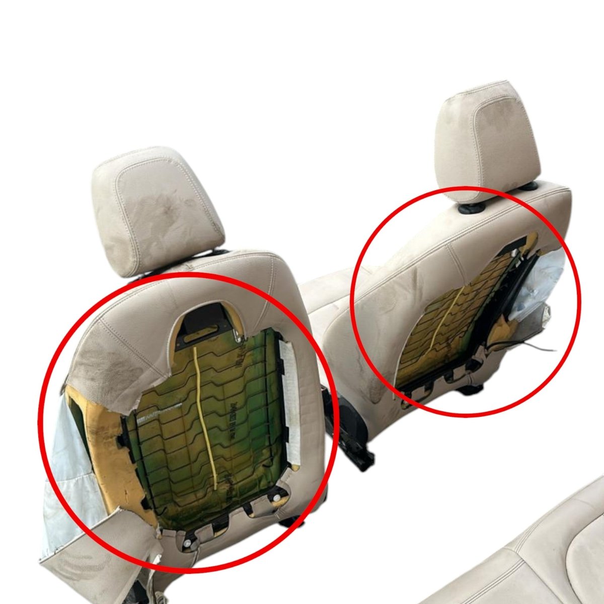 Tappezzeria / sedili in pelle bianchi BMW X2 (F39) (2018 > 2023) - F&P CRASH SRL - Ricambi Usati