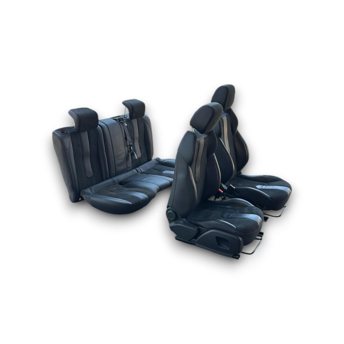 Tappezzeria / sedili in pelle e alcantara neri Range Rover Evoque (L538) (2011 > 2018) - F&P CRASH SRLS - Ricambi Usati