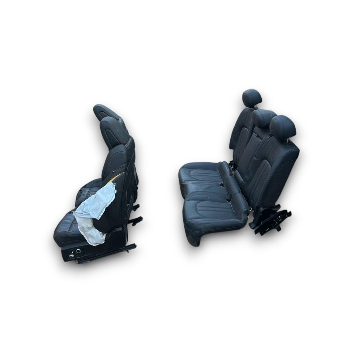 Tappezzeria / sedili in pelle neri Maserati Levante (2016 > ) - F&P CRASH SRL - Ricambi Usati