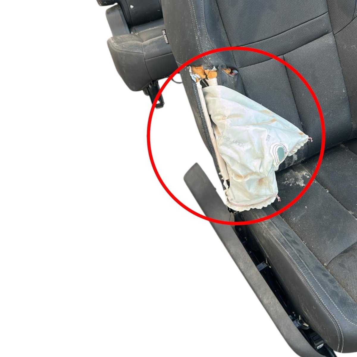 Tappezzeria / sedili in pelle neri Nissan X - Trail (T32) (2014 > 2020) - F&P CRASH SRLS - Ricambi Usati