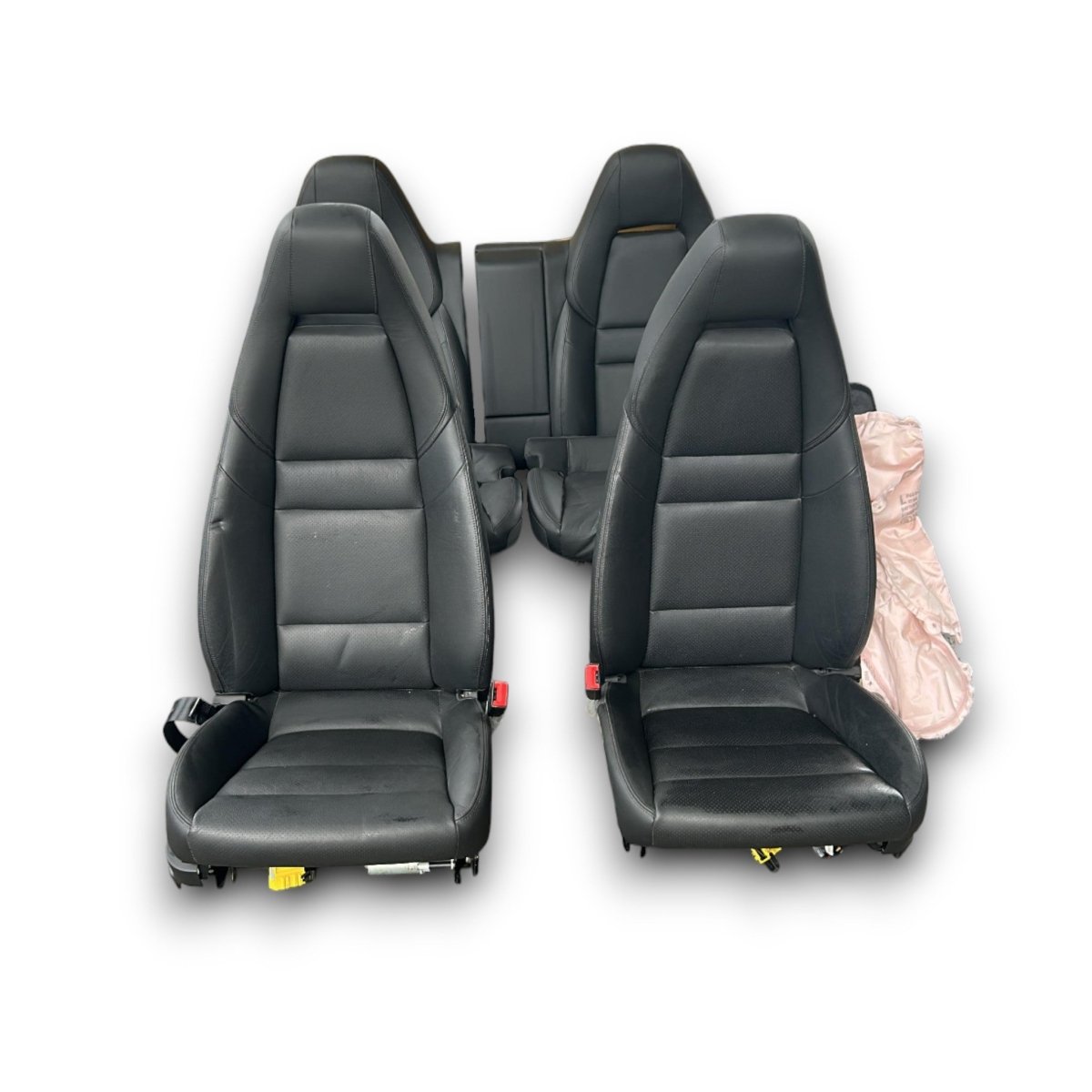 Tappezzeria / Sedili In Pelle Neri Porsche Panamera I (970 - 2009 > 2016) - F&P CRASH SRLS - Ricambi Usati